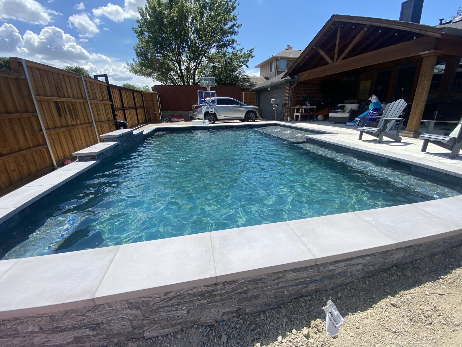 Luxury Saltwater Pool Renovation